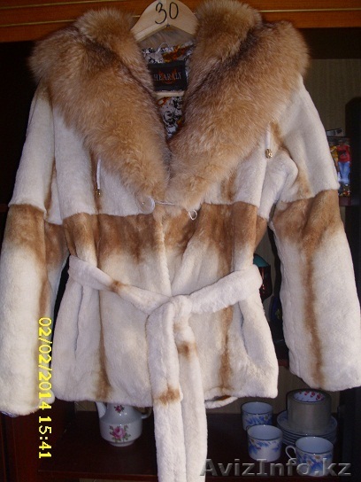 продам шубу бобер воротник из лисы - Изображение #1, Объявление #1032200