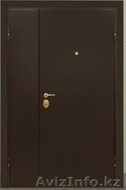Дверь металлическая двустворчатая, утепленная,  - Изображение #1, Объявление #1209676