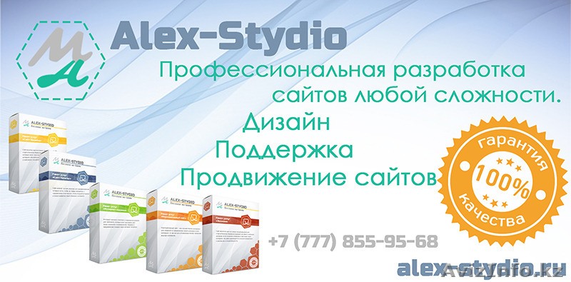 Профессиональная разработка сайтов Alex-Stydio - Изображение #1, Объявление #1358391