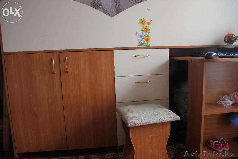 Детский подрастковый гарнитур кровать-шкаф - Изображение #1, Объявление #1468173