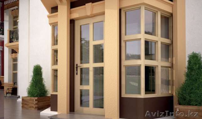 Входные двери и входные группы из металлопластика в Усть-Каменогорске - Изображение #1, Объявление #1488550