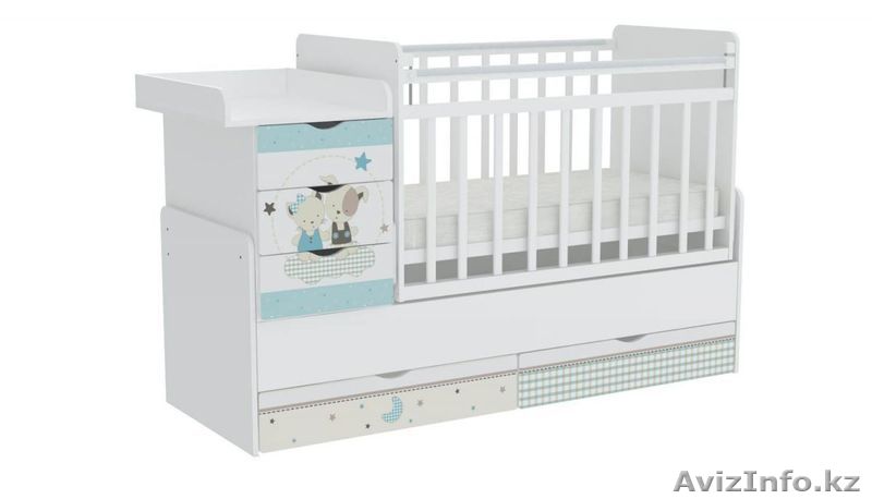 Кроватка - трансформер Фея 1150 - Изображение #1, Объявление #1585609