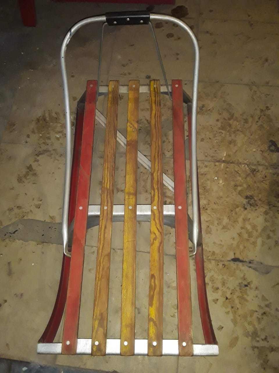 Продаем санки детские алюминивые  с поднимающейся спинкой - Изображение #1, Объявление #1697474