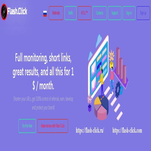 Пoлный мониторинг и сокращение cсылок - Изображение #1, Объявление #1714140