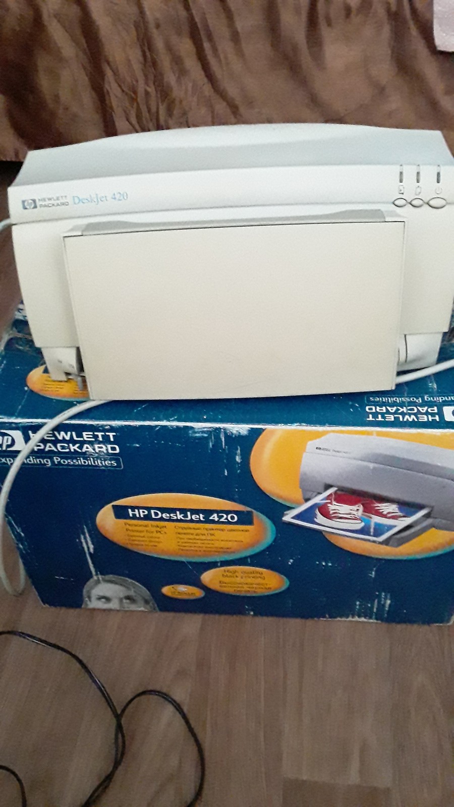 Продам цветной  принтер  б/У  HEWLETT PACKARD  420 .  без картриджа  . - Изображение #1, Объявление #1727202