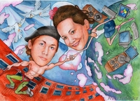 Шарж по фото лучший подарок - Изображение #1, Объявление #341847