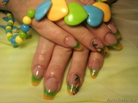 Наращивание ногтей, ресниц, маникюр, педикюр - Изображение #2, Объявление #721746