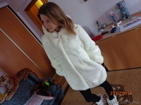 шубка, белая (мех искусственный, имитация) - Изображение #2, Объявление #1052762