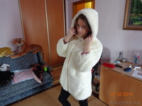 шубка, белая (мех искусственный, имитация) - Изображение #3, Объявление #1052762