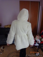 шубка, белая (мех искусственный, имитация) - Изображение #4, Объявление #1052762