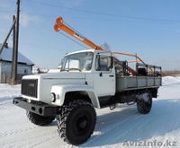 Аренда ямобура/бурояма бкм 317а, заказ, услуги - Изображение #1, Объявление #1623124