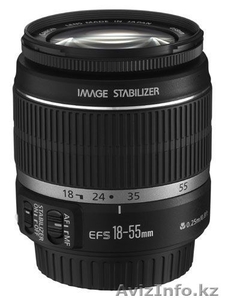 Canon zoom lens EF-S 18-55mm 1:3.5-5.6 IS   - Изображение #1, Объявление #45796