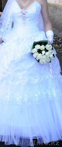 Продам свадебное платье с подъюбником  - Изображение #3, Объявление #657005