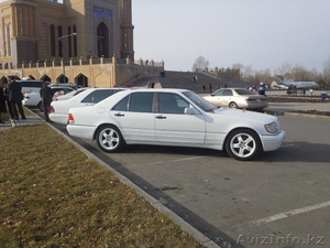 свадебные авто на прока. Mercedes S600 Long белого цвета - Изображение #1, Объявление #987088