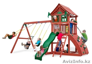 Игровой комплекс из дерева Кедр -Эльф