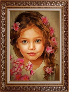 Детские  портреты по фотографии маслом - Изображение #2, Объявление #1536511