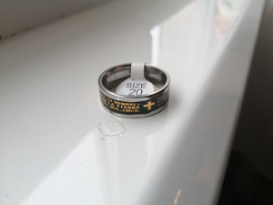 Продам кольцо христианское из ювелирной стали. - Изображение #1, Объявление #1734299