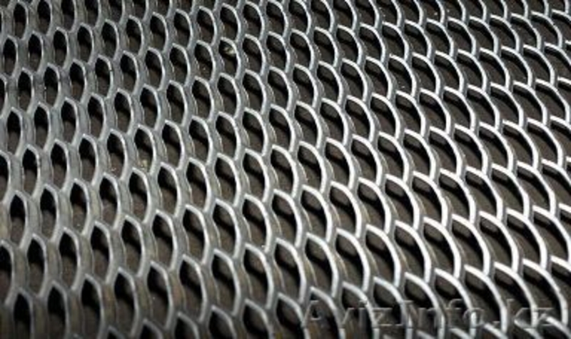 ЦЕЛЬНОМЕТАЛЛИЧЕСКАЯ ПРОСЕЧНО-ВЫТЯЖНАЯ СЕТКА И ЛИСТ - Изображение #1, Объявление #236353