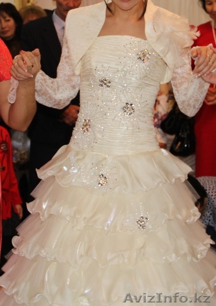 свадебное платье с болеро 44 р-р - Изображение #4, Объявление #908064