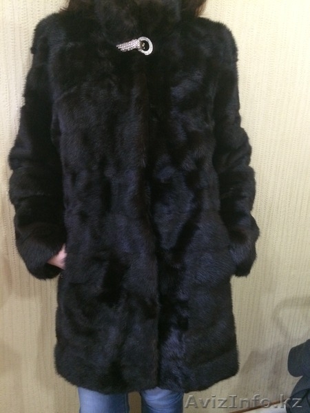 Продам норковую шубу махагон р-р 46-48 - Изображение #1, Объявление #1343833