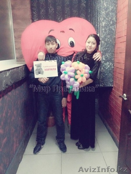 «Живая» открытка, сердечный курьер - Изображение #3, Объявление #1361685