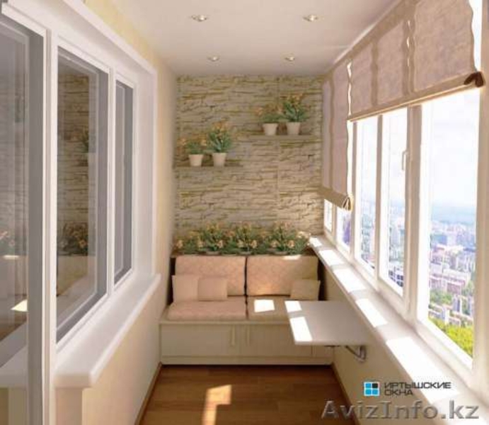  Остекление лоджий в Усть-Каменогорске - Изображение #2, Объявление #1482419