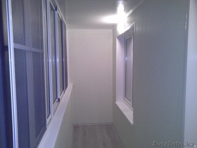 Обшивка балконов и лоджий пластиковыми панелями  - Изображение #3, Объявление #1518747