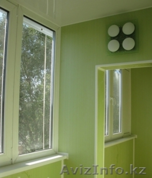 Обшивка балконов и лоджий пластиковыми панелями  - Изображение #5, Объявление #1518747