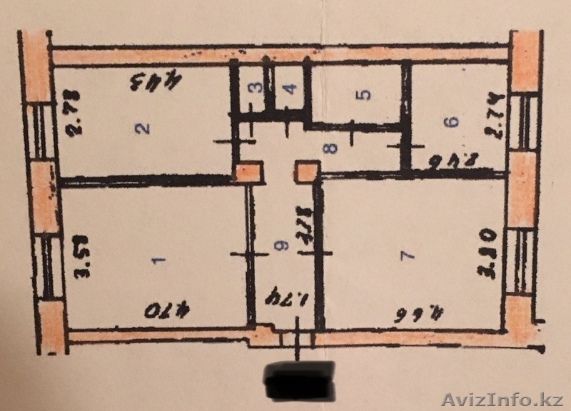 Продам 3х комнатную квартиру в Новой Согре, Усть-Каменогорская 6.  - Изображение #9, Объявление #1612280