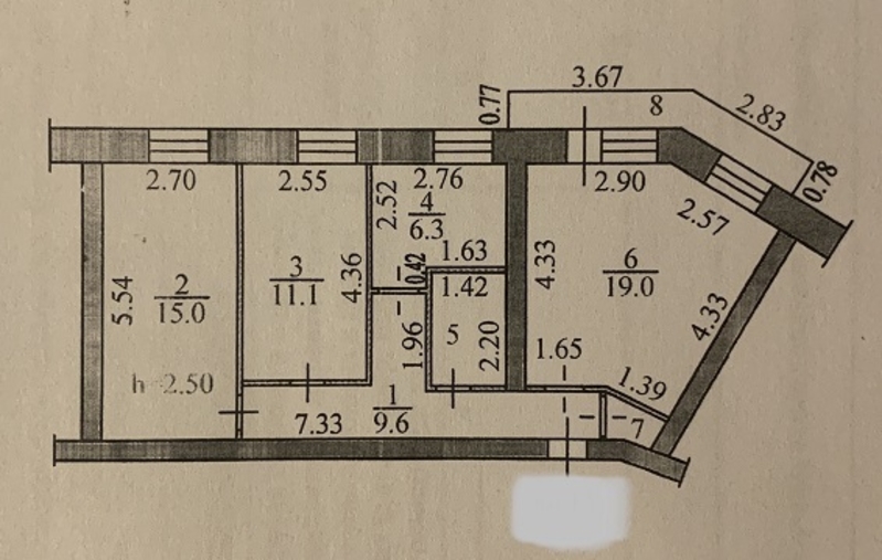 Продаётся 3х ком. квартира, р-н маг. Сигнал. - Изображение #7, Объявление #1683543