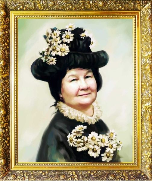 Портрет на заказ, печать, холст масло, рисунок, модульные картины - Изображение #3, Объявление #230198