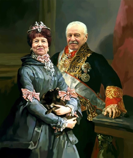 Портрет на заказ, печать, холст масло, рисунок, модульные картины - Изображение #4, Объявление #230198