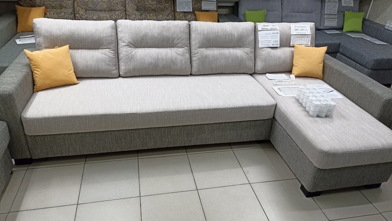 Угловые диваны пружинные ортопедические "Omega-У4" (295 х 155см) Cкандинавские - Изображение #9, Объявление #885576