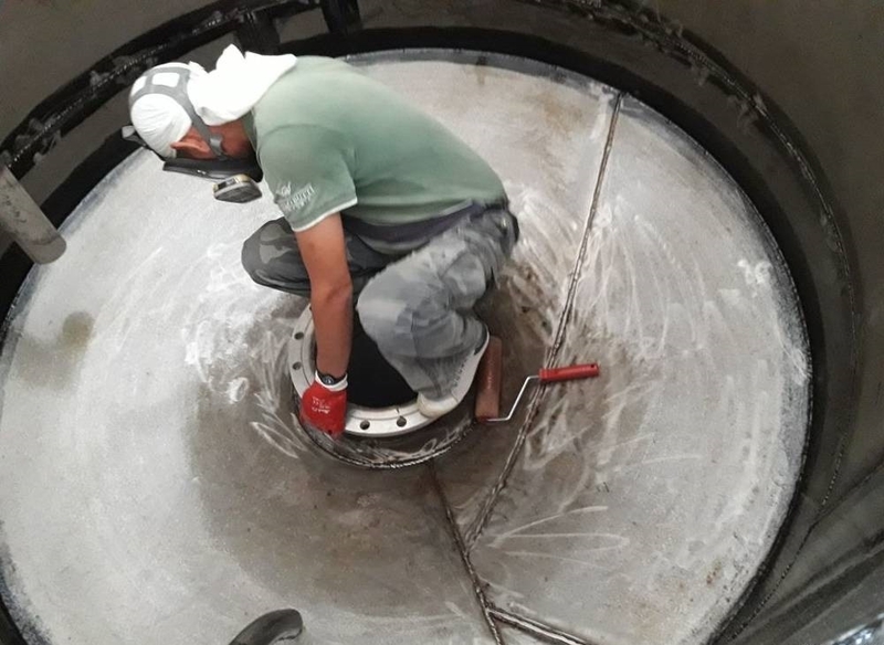 Футеровка поверхностей технологического оборудования - Изображение #1, Объявление #1749888